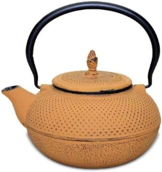 Chaleira MTA 8181 Amarela 1,5L Ferro Fundido Esmaltada Indução