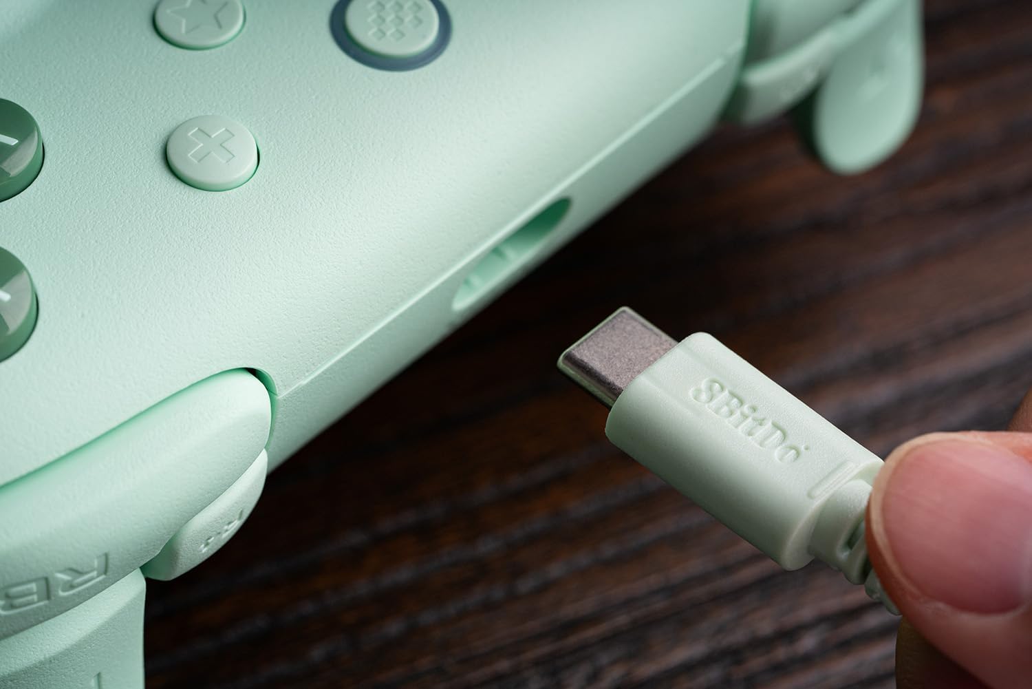 Controle 8BitDo Ultimate 2C Wired para PC e Android Verde 7 Controle 8BitDo Ultimate 2C Wired para PC e Android Verde - Imagem 7