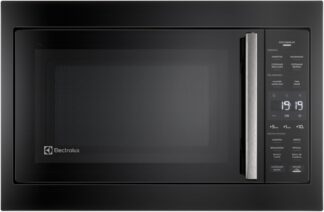 Micro-ondas Electrolux ME3BP 34L Embutir Preto Descongelamento