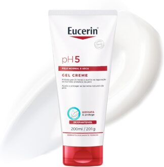 Gel Creme Hidratante Corporal Eucerin pH5 200ml Pele Sensível