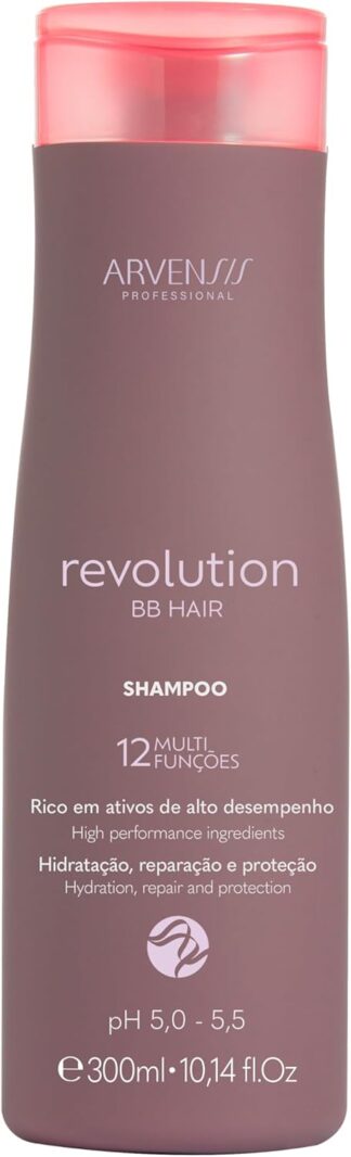 Shampoo BB Hair Revolution Arvensis 300ml Hidratação Vegano