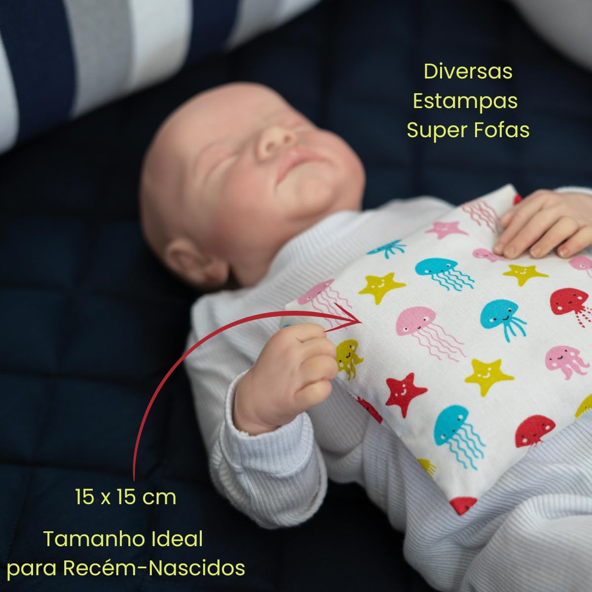 Bolsa Térmica Samani para Cólica em Bebês Kit com 2 Unidades 3 Bolsa Térmica Samani para Cólica em Bebês Kit com 2 Unidades - Imagem 3