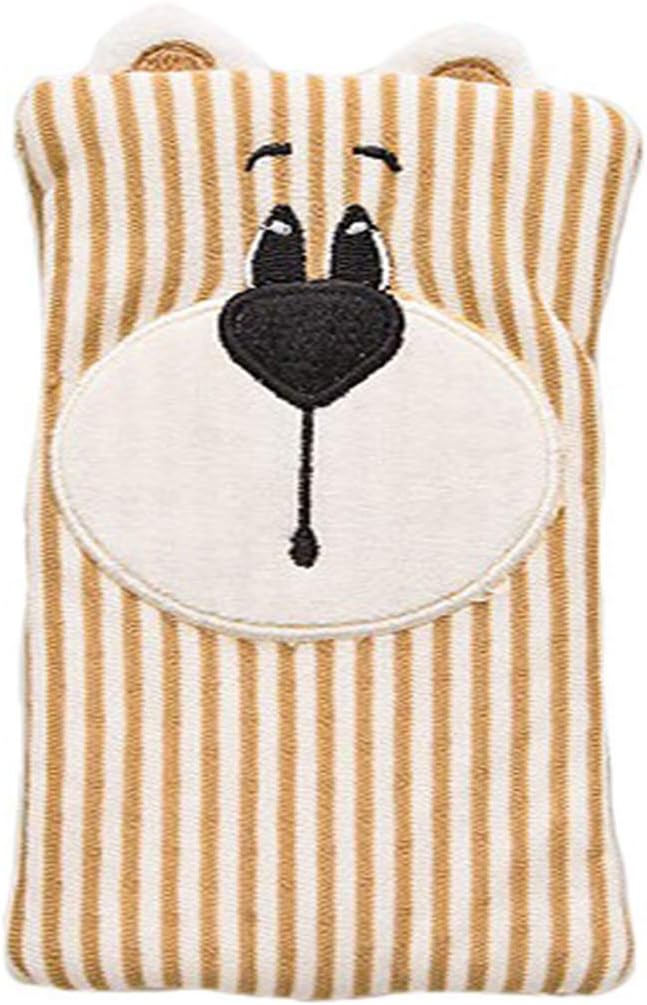 Bolsa Térmica Zip Toys Carinhas Bege para Cólicas e Dores 1 Bolsa Térmica Zip Toys Carinhas Bege para Cólicas e Dores