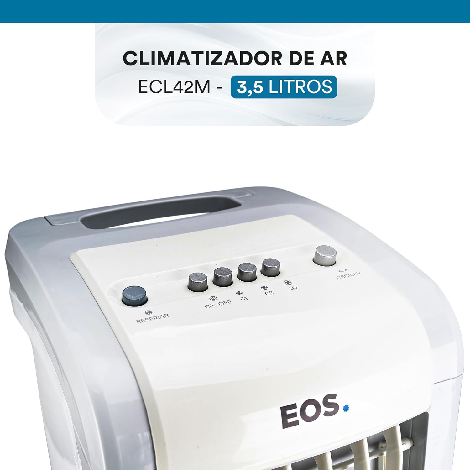 Climatizador de Ar EOS Artic Fresh 3,5 Litros Portátil 110V 6 Climatizador de Ar EOS Artic Fresh 3,5 Litros Portátil 110V - Imagem 6