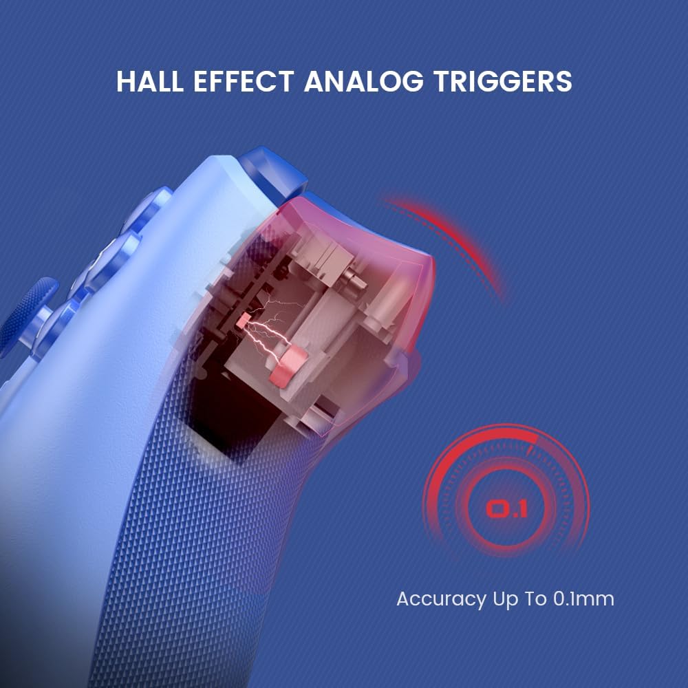 Controle GameSir G7 SE Wired para Xbox e PC com Hall Effect 3 Controle GameSir G7 SE Wired para Xbox e PC com Hall Effect - Imagem 3