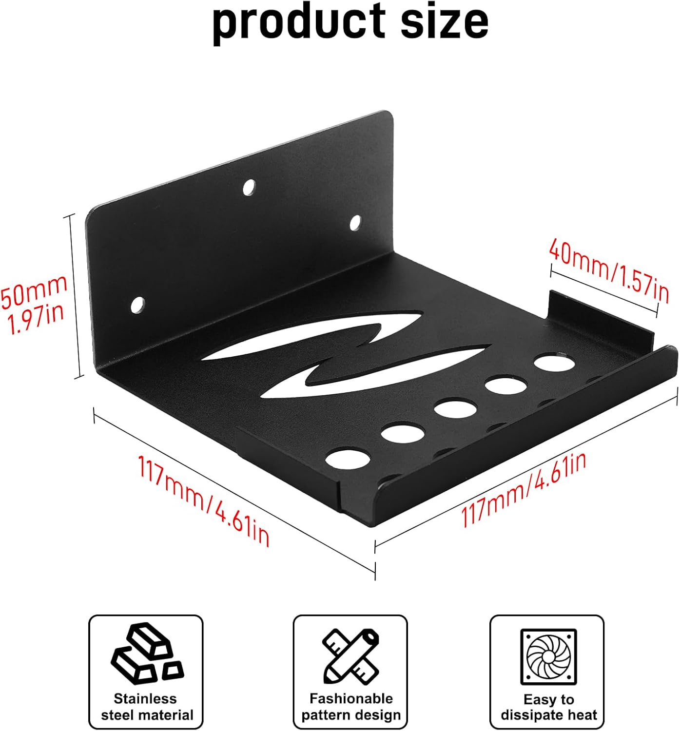 Suporte de Parede Yibeico para Dock Steam Deck Organizador 5 Suporte de Parede Yibeico para Dock Steam Deck Organizador - Imagem 5