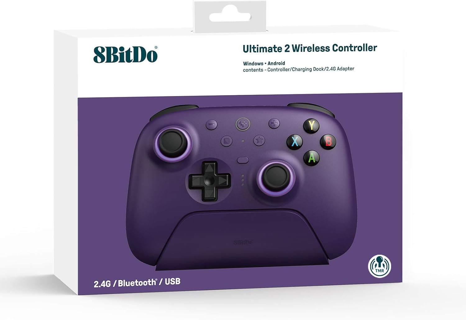 Controle 8BitDo Ultimate 2 Wireless Gamepad para PC e Android 12 Controle 8BitDo Ultimate 2 Wireless Gamepad para PC e Android - Imagem 12