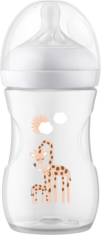 Mamadeira Philips Avent Pétala 3.0 260ml Girafa SCY903/66