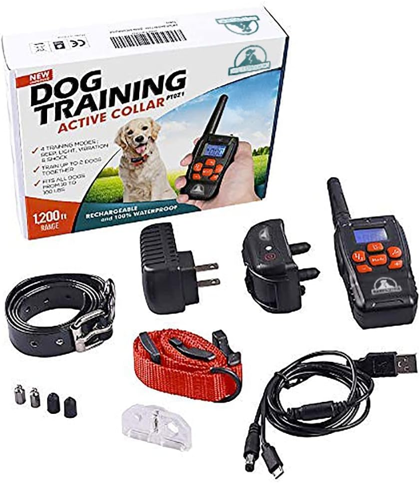 Coleira de Treinamento Pet Union Premium à Prova D'água Vermelha 2 Coleira de Treinamento Pet Union Premium à Prova D'água Vermelha - Imagem 2