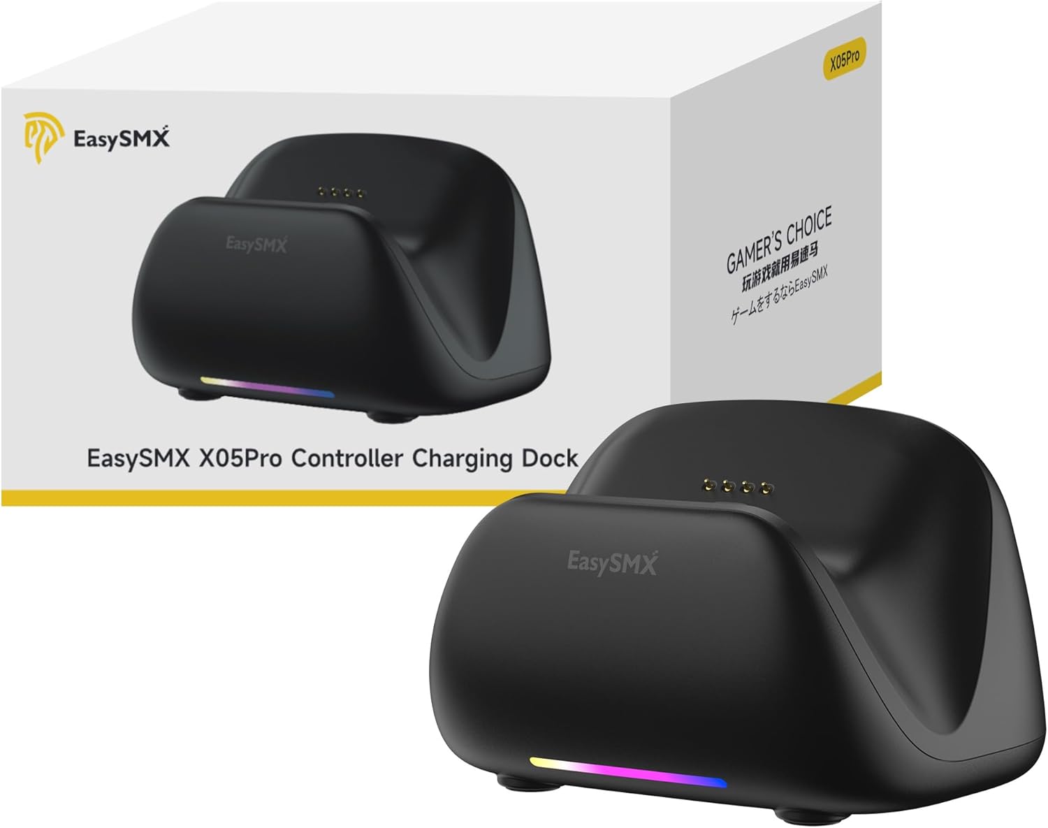 Base Carregadora EasySMX X05Pro para Controle Wireless Gamepad 6 Base Carregadora EasySMX X05Pro para Controle Wireless Gamepad - Imagem 6