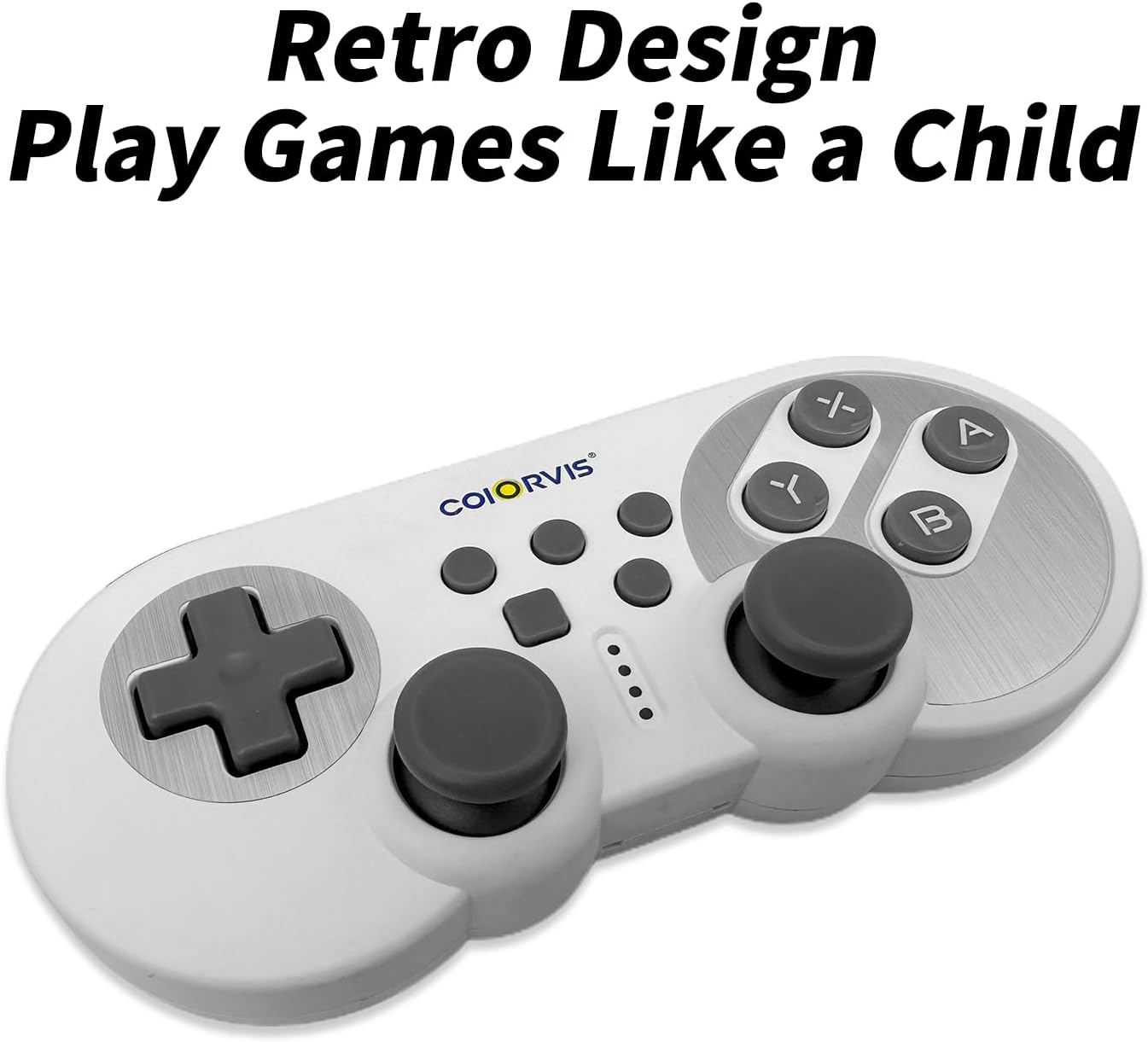 Controle Mini Pro Wireless Coiorvis para Switch PC e Android 2 Controle Mini Pro Wireless Coiorvis para Switch PC e Android - Imagem 2