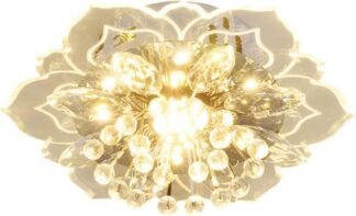 Lustre LED de Cristal Home-Neat Moderno para Sala de Estar