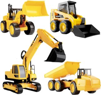 Trator Workers Roma Jensen 4 em 1 Veículos de Construção