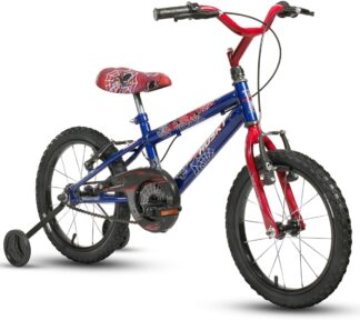 Bicicleta Infantil Husky Aro 16 Aranha Masculina com Rodinhas