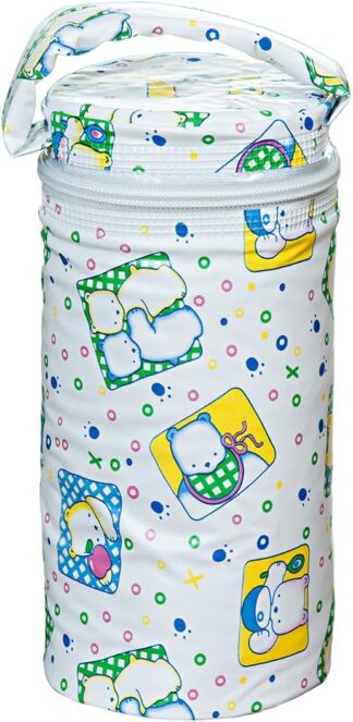 Porta Mamadeira Térmico Bebê Infantil Impermeável Urso Amarelo