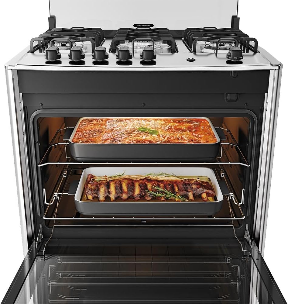 Fogão 5 Bocas Dako Magister Preto com Mesa de Inox Bivolt 5 Fogão 5 Bocas Dako Magister Preto com Mesa de Inox Bivolt - Imagem 5