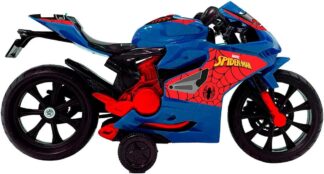 Moto de Fricção Candide Webcycle Spider-Man Brinquedo Infantil