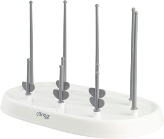 Escorredor de Mamadeira Clingo C2335 Desmontável Cinza