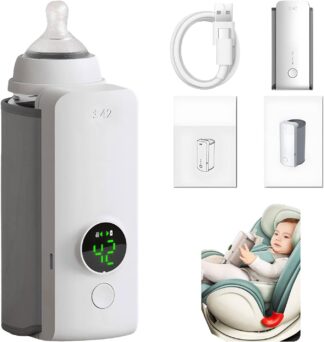 Aquecedor de Mamadeira Portátil Bingone Rápido para Viagens