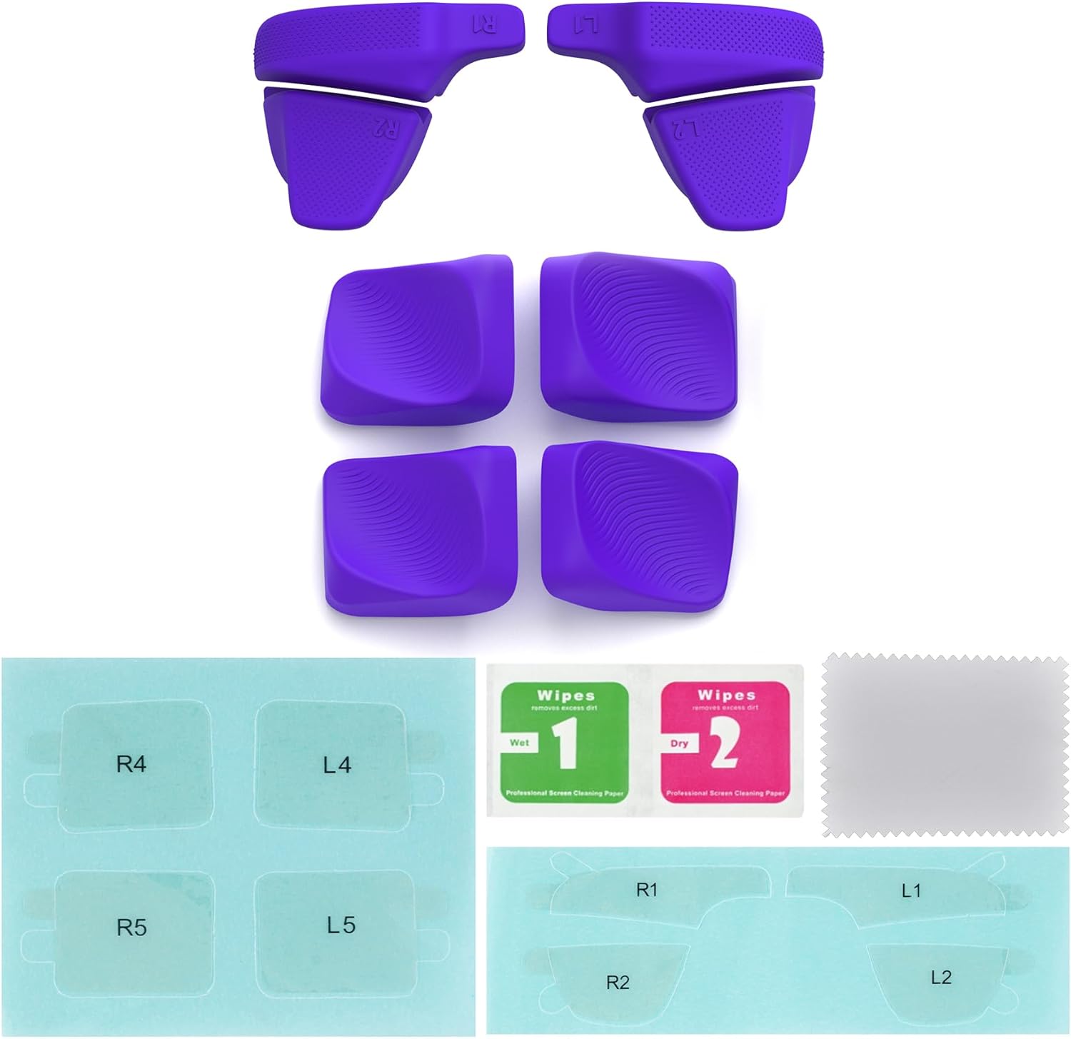 Kit Botões PlayVital Steam Deck OLED e LCD Melhoria de Gatilho 9 Kit Botões PlayVital Steam Deck OLED e LCD Melhoria de Gatilho - Imagem 9