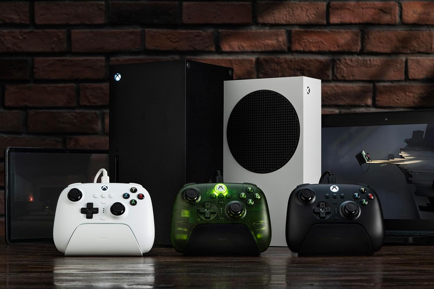 Controle 8Bitdo Ultimate 3-Mode Gamepad para Xbox e PC Jade 6 Controle 8Bitdo Ultimate 3-Mode Gamepad para Xbox e PC Jade - Imagem 6