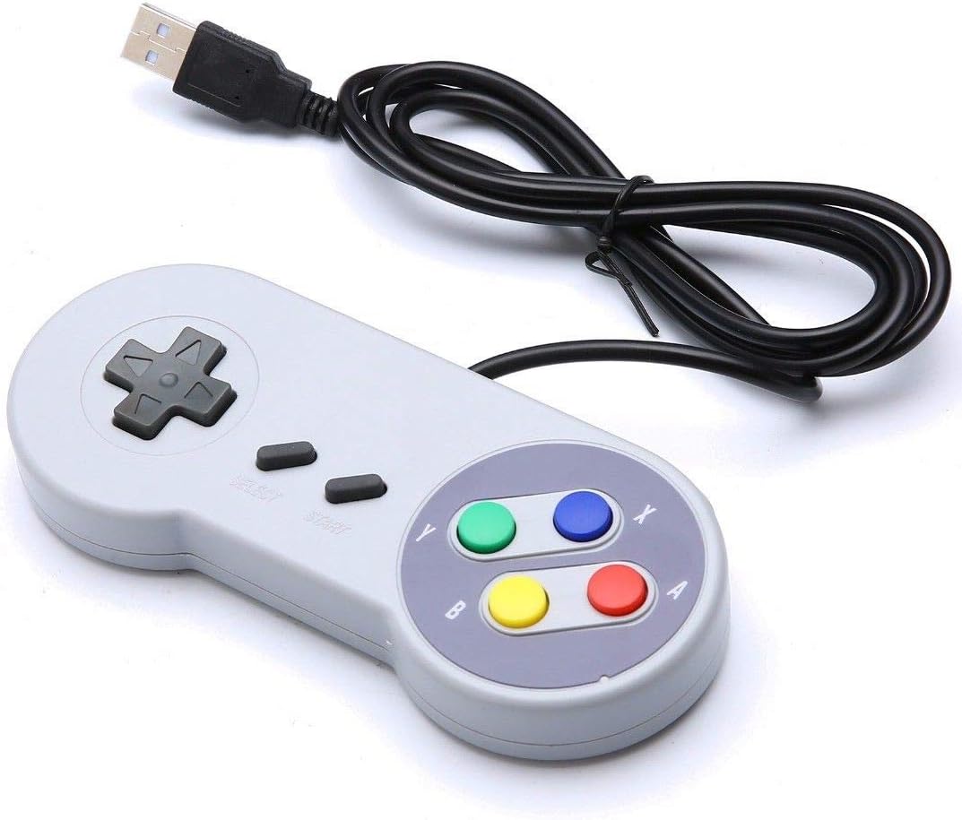 Controle Snes JSX USB Retrô para Jogos de PC e Raspberry 1 Controle Snes JSX USB Retrô para Jogos de PC e Raspberry