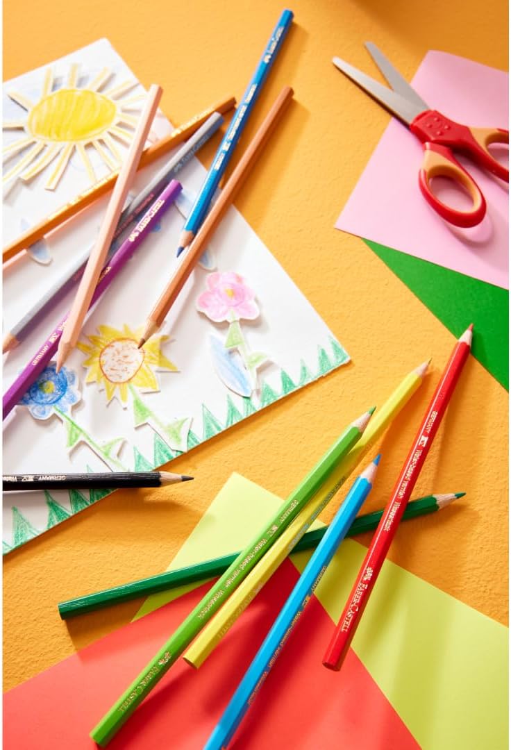 Lápis de Cor Faber-Castell 24 Cores Sextavado Modelo 120124 4 Lápis de Cor Faber-Castell 24 Cores Sextavado Modelo 120124 - Imagem 4