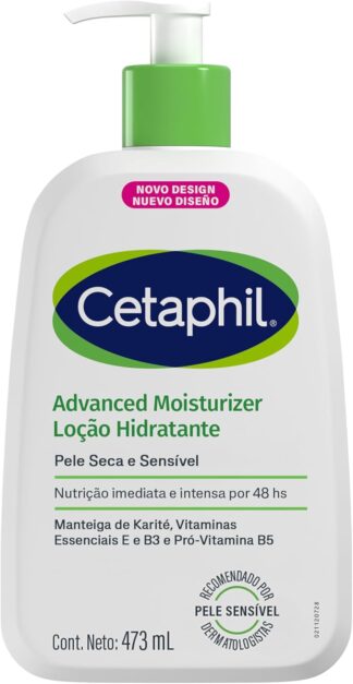 Loção Hidratante Cetaphil Advanced para Pele Sensível 473ml