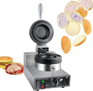 Máquina de Waffle Fablestoryem Cream Burger 1200W 220V Antiaderente