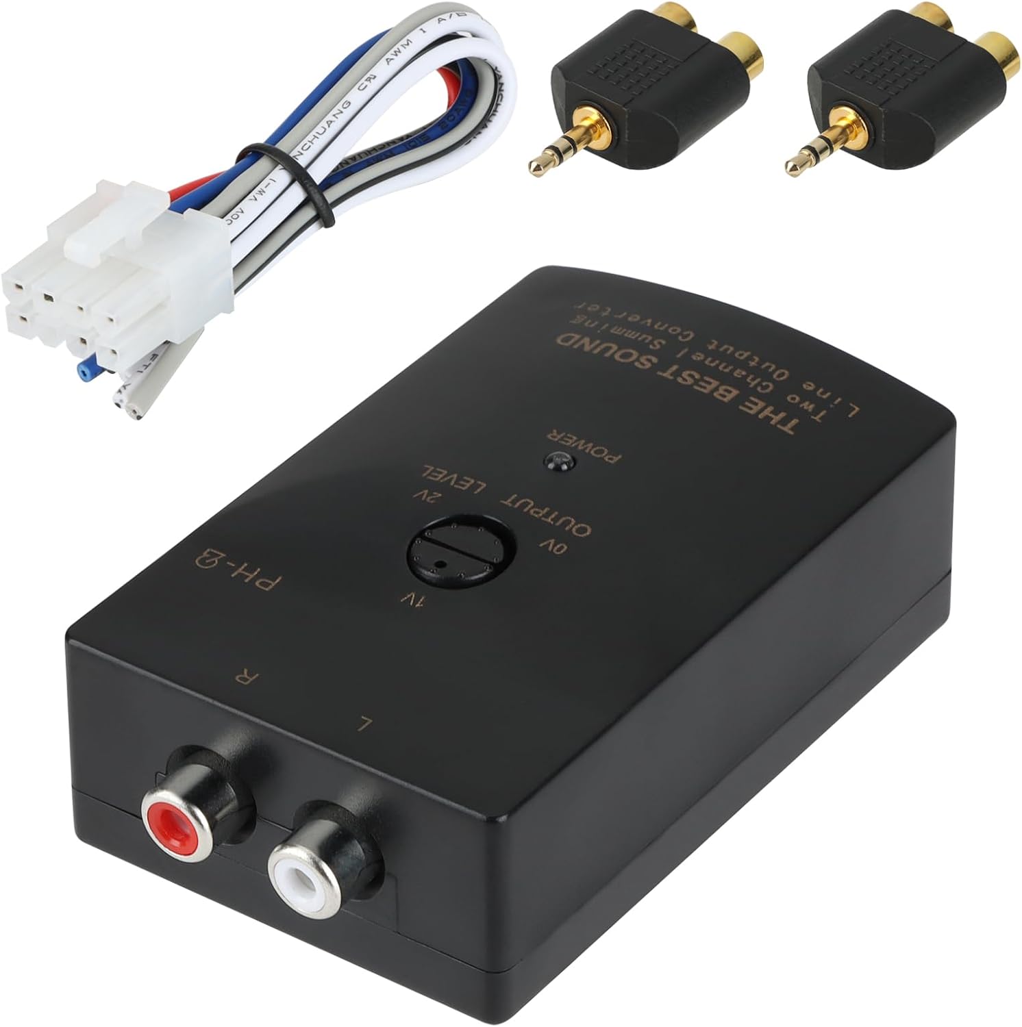 Conversor RCA TNJPSEK 2 Canais Alto para Baixo Som Automotivo 7 Conversor RCA TNJPSEK 2 Canais Alto para Baixo Som Automotivo - Imagem 7