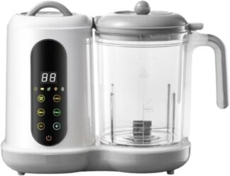 Processador de Alimentos Almencla para Bebês Vapor e Liquidificador