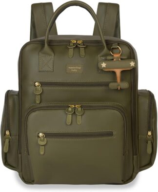 Mochila Maternidade Térmica Masterbag Baby Urban Avião Oliva