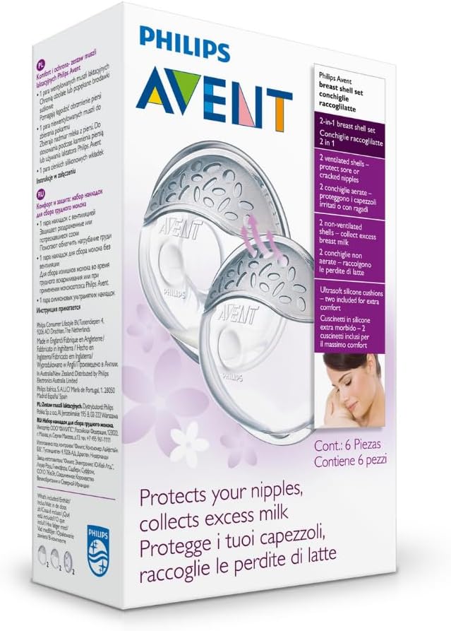 Concha para Seios Philips Avent SCF157/02 Coletora de Leite 2 Concha para Seios Philips Avent SCF157/02 Coletora de Leite - Imagem 2