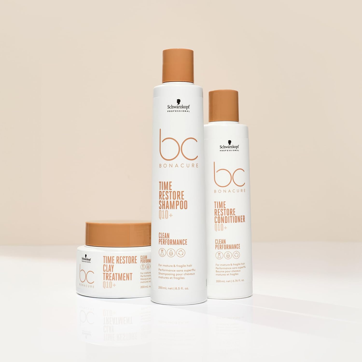 Condicionador Schwarzkopf Bonacure Time Restore 1L Cabelos Maduros 7 Condicionador Schwarzkopf Bonacure Time Restore 1L Cabelos Maduros - Imagem 7