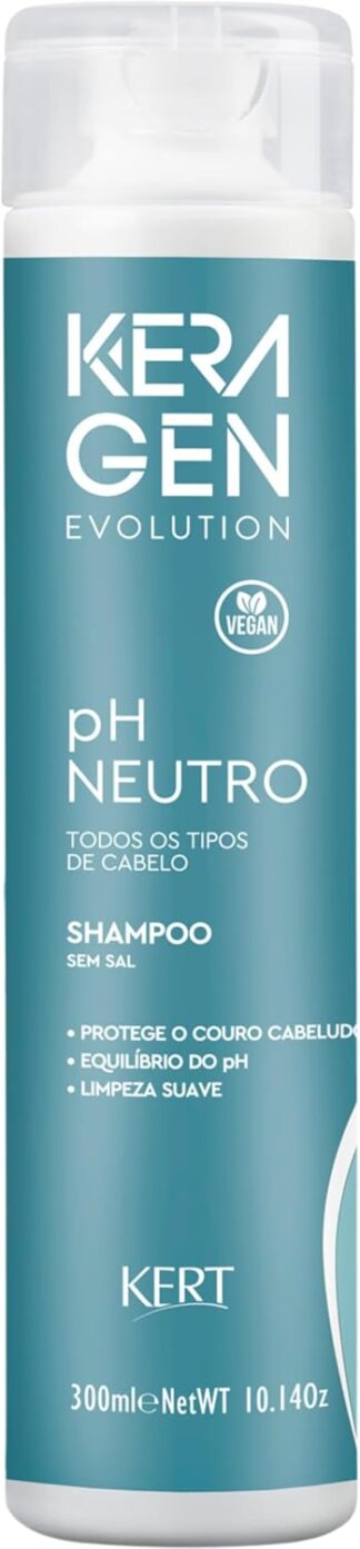 Shampoo Keragen Evolution 3053 pH Neutro para Todos os Cabelos