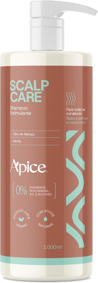 Shampoo Estimulante Apse Cosmetics Scalp Care Limpeza Suave