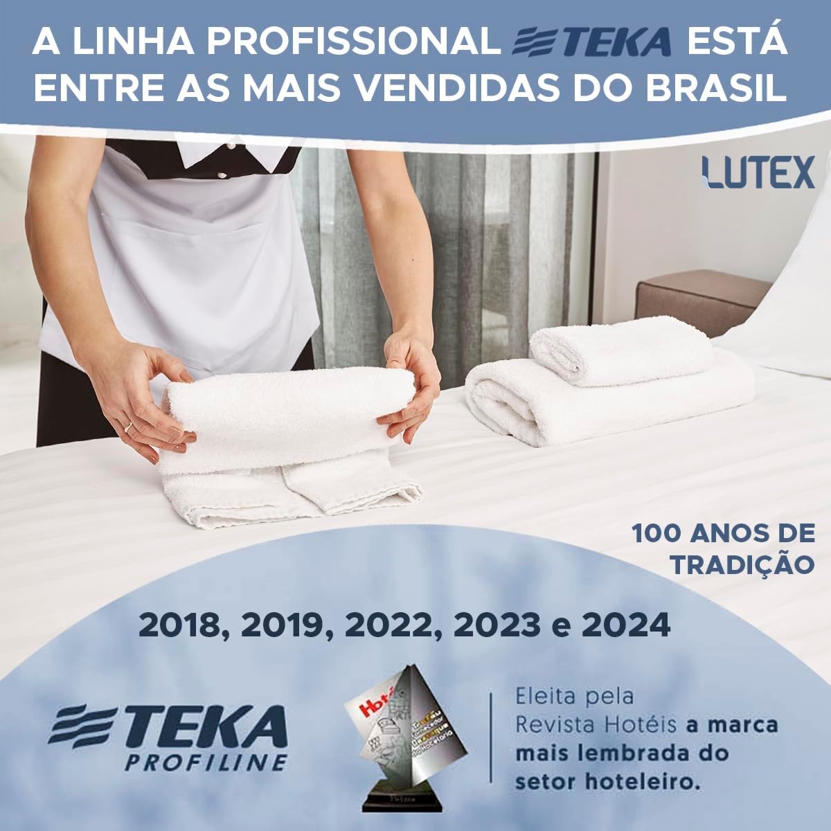 Toalha de Banho Gigante Teka Profiline Toronto Hotelaria 500g 2 Toalha de Banho Gigante Teka Profiline Toronto Hotelaria 500g - Imagem 2