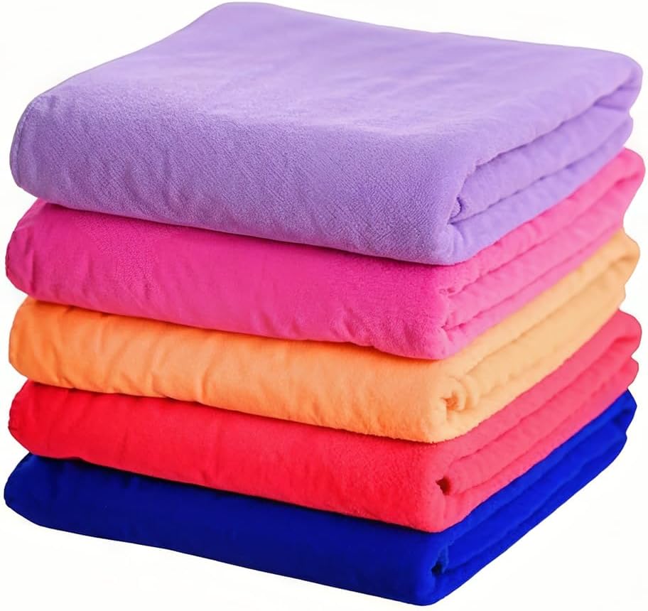 Kit 03 Toalhas de Banho Microfibra Compacta Grande Secagem Rápida 1 Kit 03 Toalhas de Banho Microfibra Compacta Grande Secagem Rápida
