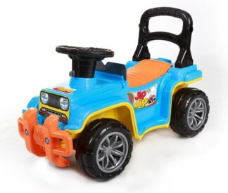 Carrinho Jip Jip Maral Multicor com Haste de Passeio Infantil