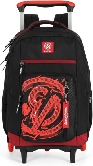 Mochila com Rodinhas UP4YOU Enaldinho Vermelho MC49456UP 2026