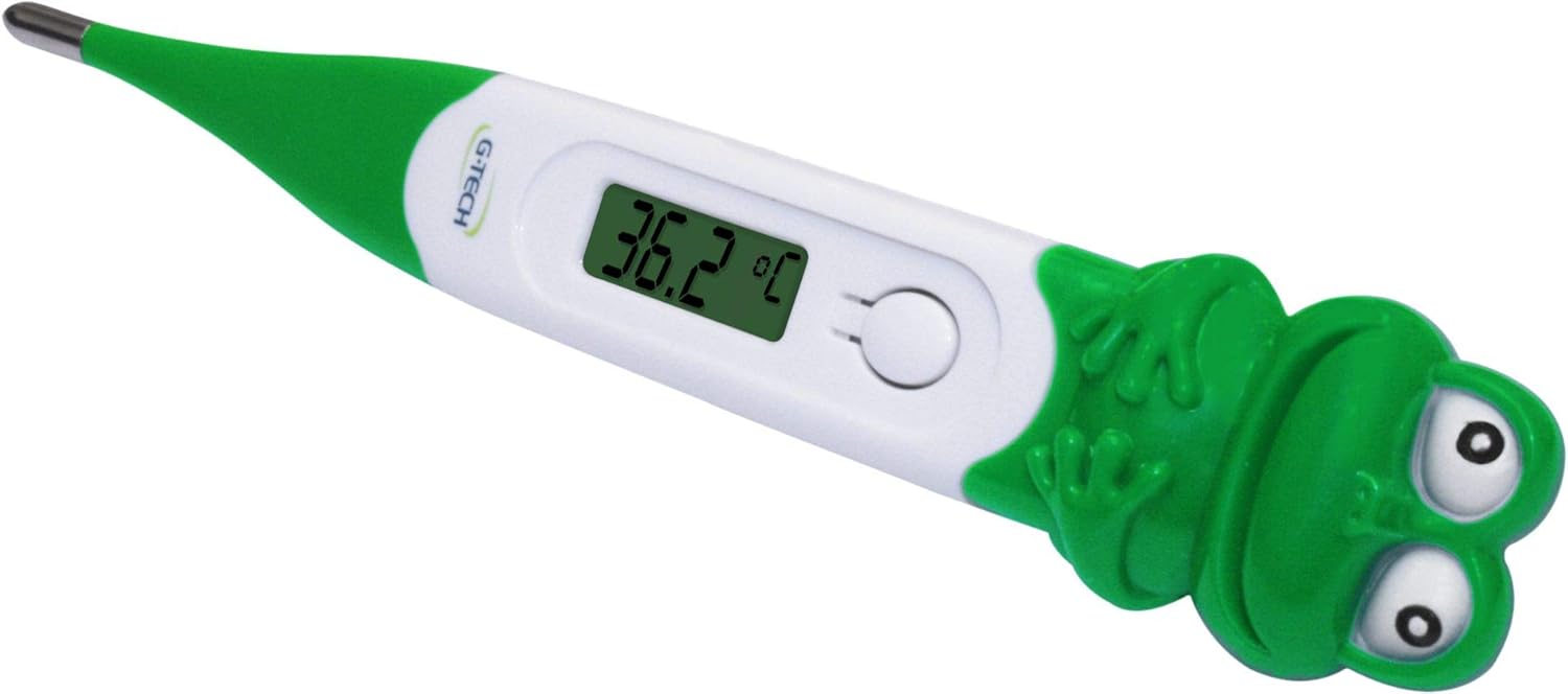 Termômetro G-Tech Fun Sapo de Ponta Flexível para Toda Família 2 Termômetro G-Tech Fun Sapo de Ponta Flexível para Toda Família - Imagem 2