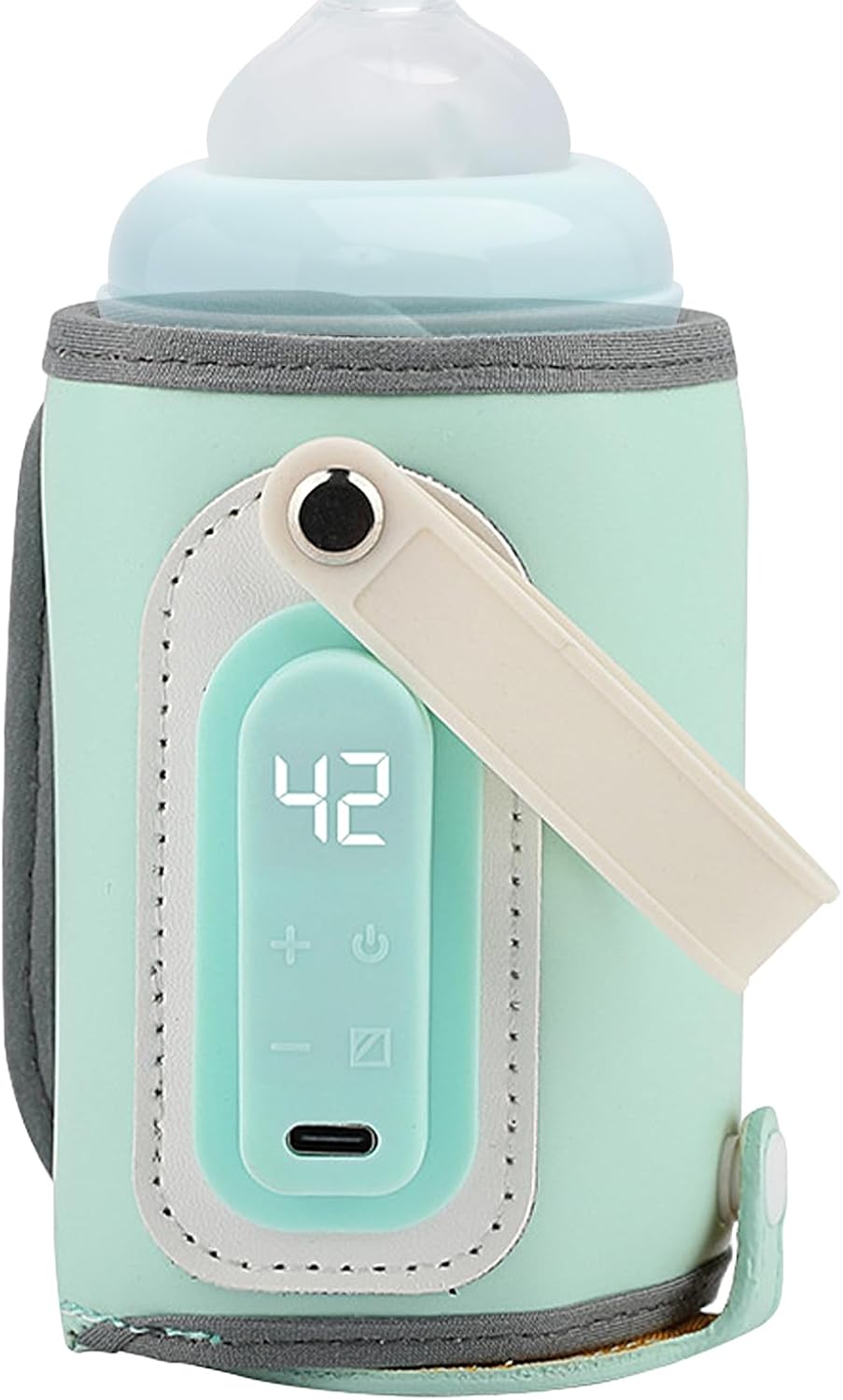 Aquecedor de Mamadeira Portátil USB para Leite Materno Infantil 1 Aquecedor de Mamadeira Portátil USB para Leite Materno Infantil