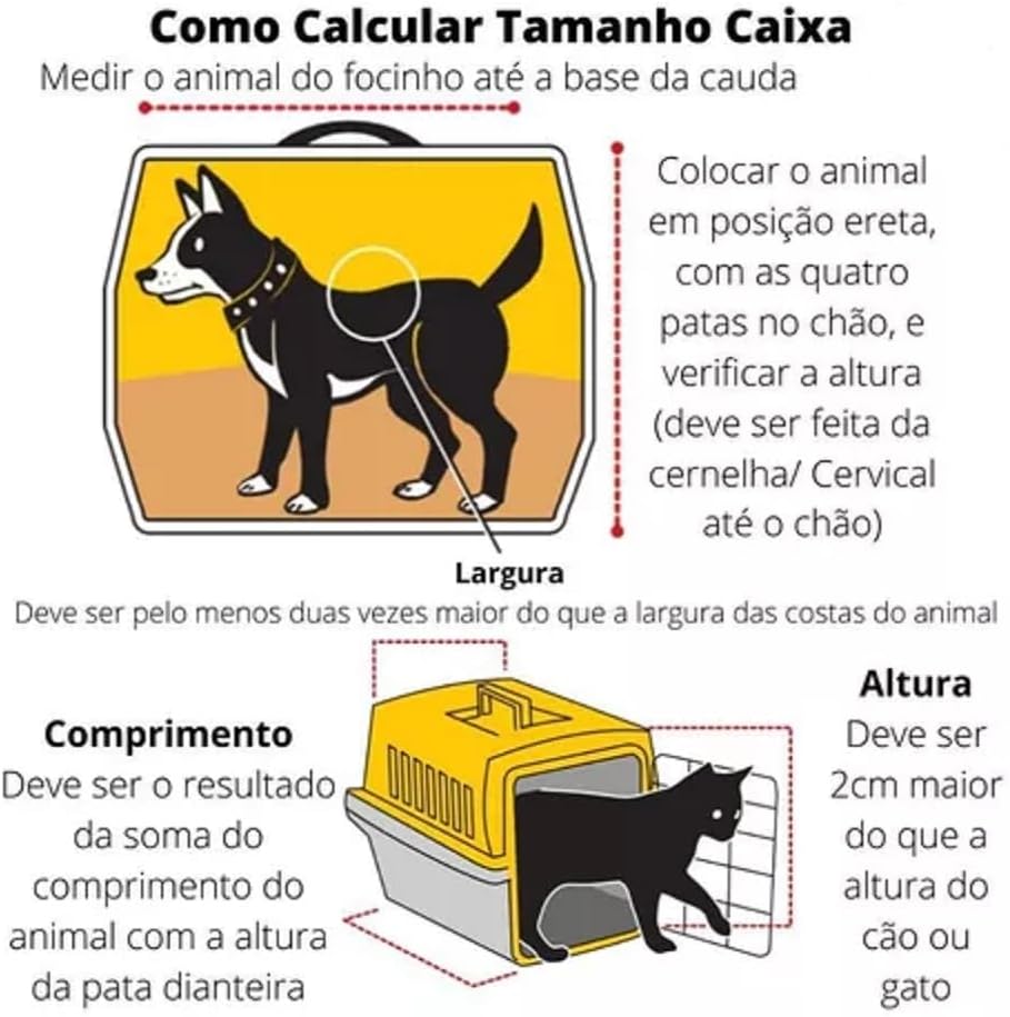 Caixa de Transporte para Cães e Gatos N3 Vermelha até 7kg 4 Caixa de Transporte para Cães e Gatos N3 Vermelha até 7kg - Imagem 4
