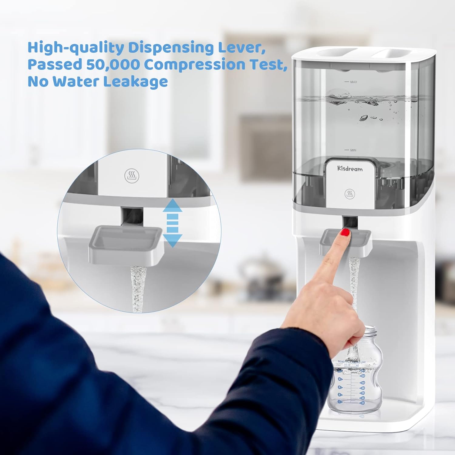 Aquecedor de Mamadeira Kisdream ZCW-TN1816 com Termostato 24h 7 Aquecedor de Mamadeira Kisdream ZCW-TN1816 com Termostato 24h - Imagem 7