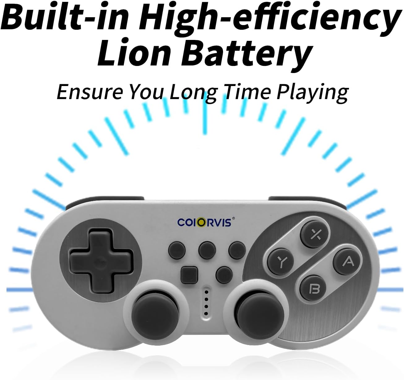 Controle Mini Pro Wireless Coiorvis para Switch PC e Android 5 Controle Mini Pro Wireless Coiorvis para Switch PC e Android - Imagem 5