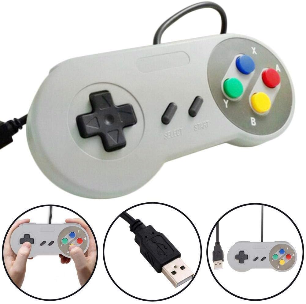 Controle Snes JSX USB Retrô para Jogos de PC e Raspberry 2 Controle Snes JSX USB Retrô para Jogos de PC e Raspberry - Imagem 2