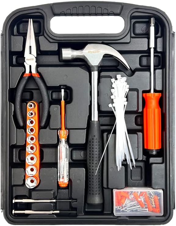 Maleta de Ferramentas Sparta 165 Peças Kit para Uso Doméstico 2 Maleta de Ferramentas Sparta 165 Peças Kit para Uso Doméstico - Imagem 2