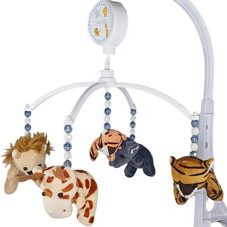Mobile para Berço Erich Baby Safari Musical Giratório