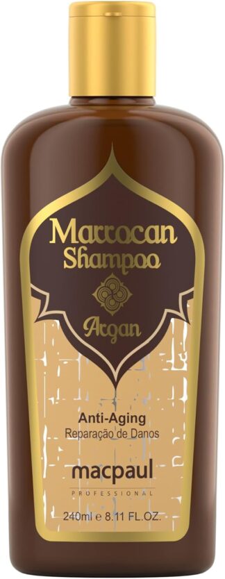 Shampoo Marrocan Macpaul Professional Limpeza e Hidratação