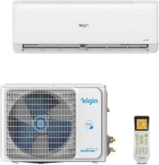 Ar Condicionado Split Elgin HJFI12C2WC Inverter 12.000 BTU Frio 220V